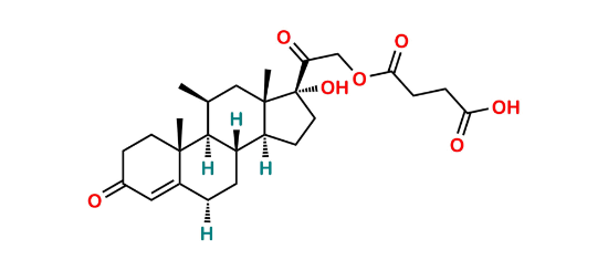 Picture of Methylprednisolone hydrogen succinate EP Impurity D