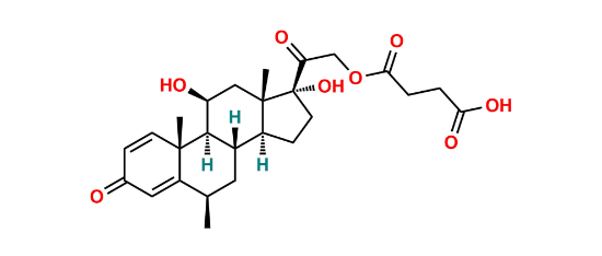 Picture of 6β-Methylprednisolone Hemisuccinate