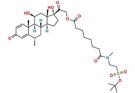 Picture of Methylprednisolone Suleptanate Tert Butyl Ester