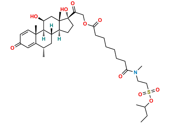 Picture of Methylprednisolone Suleptanate Sec Butyl Ester