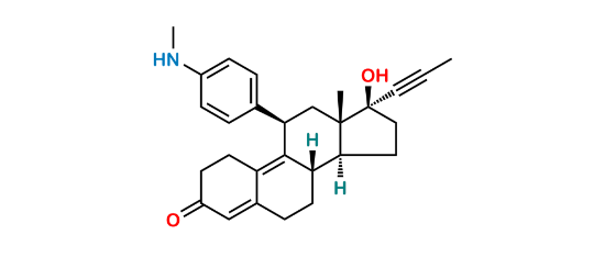 Picture of N-Desmethyl Mifepristone