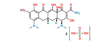Picture of 9-Nitro Minocycline sulfate salt 