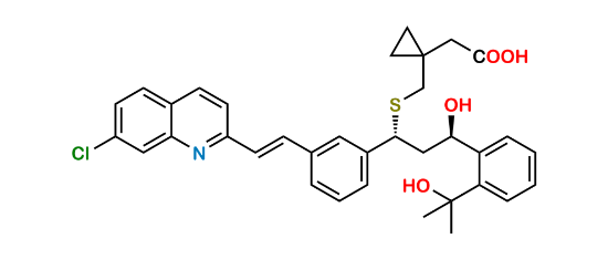 Picture of Montelukast (R)-Hydroxy Metabolite