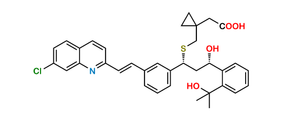 Picture of Montelukast (S)-Hydroxy Metabolite