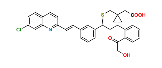 Picture of Montelukast Ketocarbinol Impurity