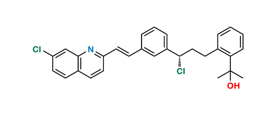 Picture of Montelukast Chloroalcohol impurity 