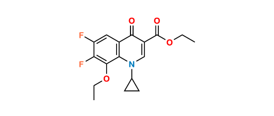 Picture of Moxifloxacin Difluoro Ethoxy Ethyl Ester