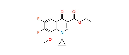 Picture of Moxifloxacin Difluoro Methoxy Ethyl Ester