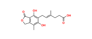 Picture of Mycophenolic Acid O-Desmethyl Impurity 