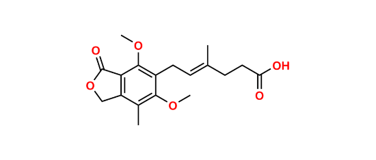 Picture of Mycophenolic Acid O-Methyl Impurity 