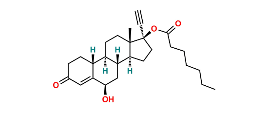 Picture of 6b-hydroxy-norethisterone enantate
