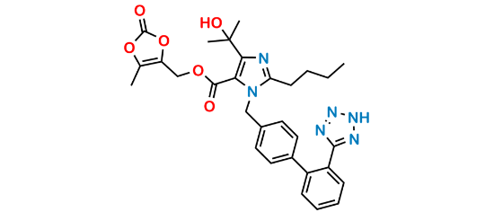Picture of Olmesartan medoxomil Butyl Impurity