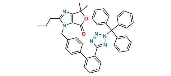 Picture of Olmesartan medoxomil Cyclic impurty N2-Trityl