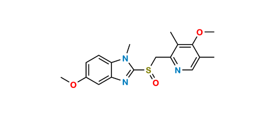 Picture of Omeprazole N-Methyl 5-Methoxy Analog