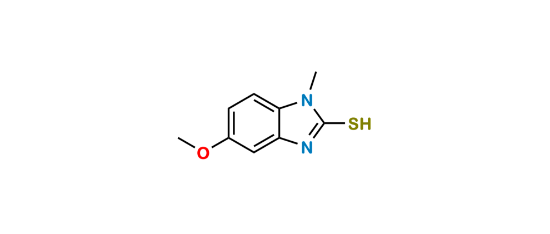 Picture of Omeprazole N1-Methyl 5-Methoxy Thiol Impurity
