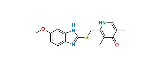 Picture of 4-Hydroxy Omeprazole Sulfide