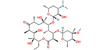 Show details for Roxithromycin EP Impurity A Picture of Roxithromycin EP Impurity A