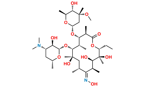 Picture of (9Z)-Erythromycin A Oxime