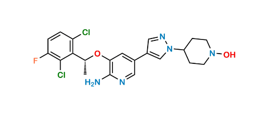 Picture of Crizotinib piperidin-1-Hydroxy Impurity