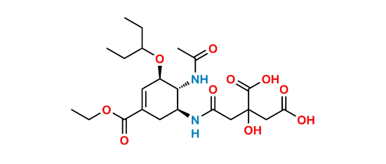 Picture of Oseltamivir Citric acid Adduct