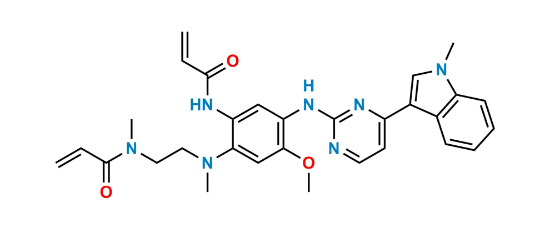 Picture of Osimertinib N- methylacrylamide impurity