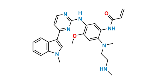 Picture of Osimertinib N Desmethyl Impurity