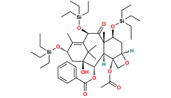 Picture of 7,10,13-tris(triethylsilyl)-10-deacetylbaccatin III
