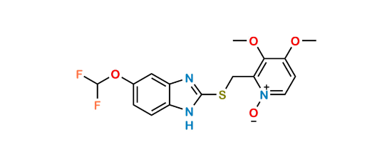 Picture of Pantoprazole Sulfide N-Oxide