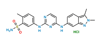 Picture of Pazopanib Desmethyl Impurity