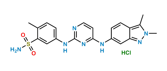 Picture of Pazopanib Desmethyl Impurity