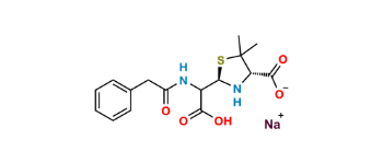 Picture of Benzyl Penicilloic Acid Mono-Sodium Salt 