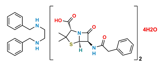 Picture of Benzylpenicillin (benzathine) tetrahydrate