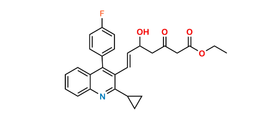 Picture of Pitavastatin 3-Oxo Ethyl Ester