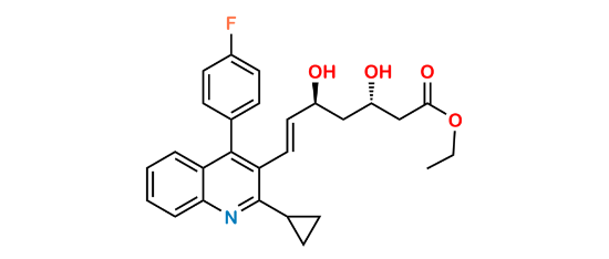 Picture of Pitavastatin (3S,5S)-Isomer Ethyl Ester
