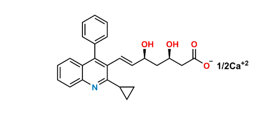 Picture of Pitavastatin Defuoro Impurity Calcium Salt