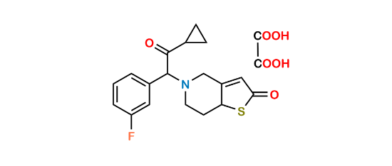 Picture of Prasugrel meta-Fluoro Isomer Thiolactone Oxalate