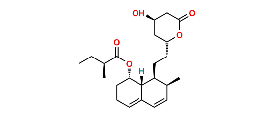 Picture of Pravastatin Deshydroxy Impurity