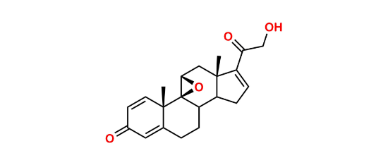 Picture of Prednisolone Epoxide-Triene Impurity 