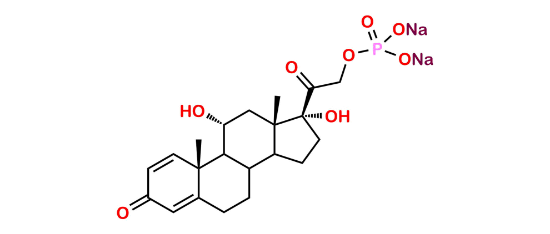 Picture of 11-a.-hydroxyprednisolone sodium phosphate