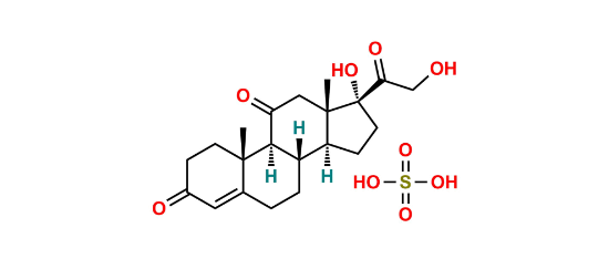 Picture of Prednisone EP Impurity A Sulfate salt