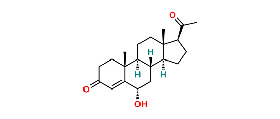 Picture of Progesterone 6-alfa-Hydroxy Impurity