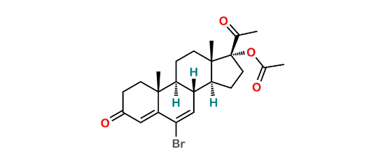 Picture of 6-Bromo-delta 6-chloro-acetoxyprogesterone