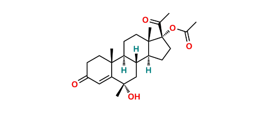Picture of 6α-Hydroxy Medroxy Progesterone 17-Acetate