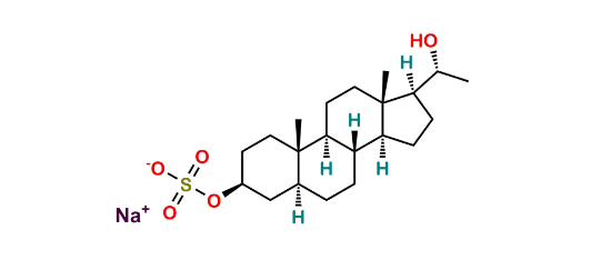 Picture of 5α-Pregnan-3β-20β-diol-3-sulphate Sodium salt
