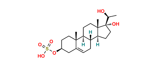 Picture of (3β, 20S)-Pregn-5-ene-3,17,20-triol Sulfate
