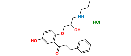 Picture of 5-Hydroxy Propafenone Hydrochloride