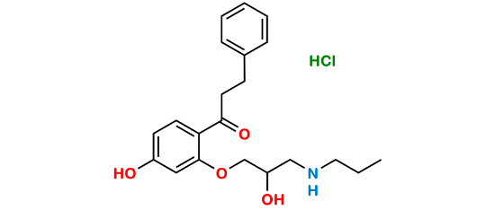 Picture of 4'-Hydroxy propafenone HCl