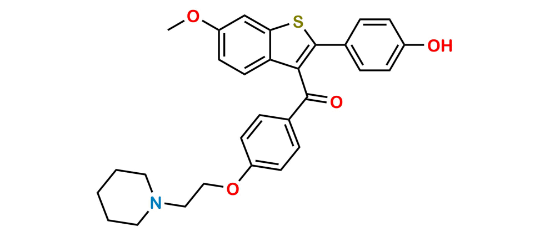 Picture of Raloxifene 6-Monomethyl Ether