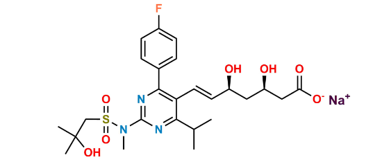 Picture of Rosuvastatin EP Impurity A(Sodium Salt)