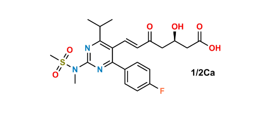Picture of Rosuvastatin EP Impurity C (Calcium Salt)